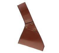 Sword Holder PU Leather Sword Dagger Holster for Men Medieval Knight Cosplay Brown, 12x24.5cm