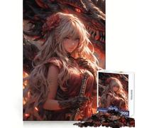 Sword Maiden 1000 Piece Jigsaw Puzzles for Adults Jigsaw Memory Lift Slow Enjoy Image Assembly Creative Gift (38x26cm)