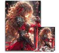 Sword Maiden Angel Adult Jigsaw Puzzles 1000Pieces Jigsaw Puzzles for Adults Perfect for Teenagers Home Decor 1000 PCS(38x26cm)