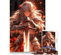 Sword Maiden Slayer 1000 Piece Jigsaws for Adults Puzzle Intellect Toy Relaxing Fun Quality Cut Fine Art Piece (50x75cm)