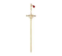 Sword Pendant Hairpins Vintage Chinese Style Trendy Sticks Accessories Hair Punk Sword C9R5 Pin Hairpin Women Dish