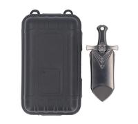 Sword Push Slider Alloy Stress Relief Toy, Metal Haptic Slider for Anxiety Relief, Sword Shaped Push Card with Scabbard and Organizer Box for ADD ADHD Autism Focus Aid