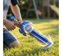 Sword-Shaped Gyroscope Toy for Kids, 29cm Light-Up Spinning Sword, Heroic Battle Gyro Toy, Interactive Fidget Toy for Boys 3-8 Years, Birthday Gift (Blue, 30cm/11in)