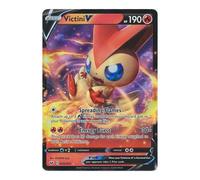 Sword & Shield (Base) 025/202 Victini V (Half Art)