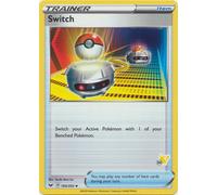 Sword & Shield (Base) 183/202 Switch (Pikachu Symbol 52)