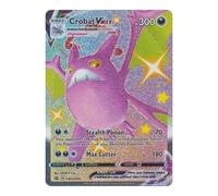 Sword & Shield Promo SWSH099 Crobat VMAX (Shiny Full Art VMAX)