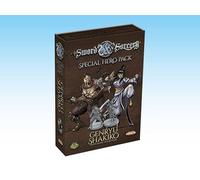 Sword & Sorcery: Genrju & Shakiko Hero Pack - White/Black Monk