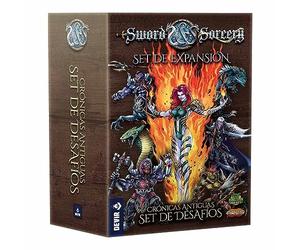 Sword & Sorcery Miniatures - Ancient Chronicles: Challenge Set-Expansion Set - 16 Pieces Unpainted by Ares Games - Designed for use with Sword & Sorcery - TTRPG RPG Tabletop Game