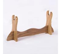 Sword Wall Mount, Gladiator Display Crusader Sword Stand Knife Support Flute Stand- 3 Layers Large Dark(1 Layer Large Log Color)