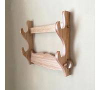 Sword Wall Mount, Wall Mount Samurai Sword Display Stand for Katana Wakizashi/Standard Swords Wall- A Type 2-Tier