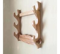 Sword Wall Mount, Wall Mount Samurai Sword Display Stand for Katana Wakizashi/Standard Swords Wall- A Type 3-Tier