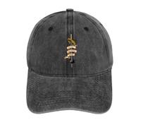 Sword with Banner Tattoo - Style Art Symbolic and Artistic, with a Sword and Banner, Expressing Washed Baseball Cap