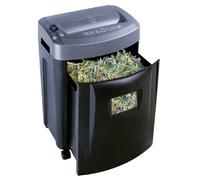 Swordfish 1000XC 10 Sheet Cross-Cut Paper/Document Shredder with 20 Litre Slide-Out Bin [45009], Black