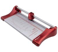Swordfish 40262 Slimline A4 10 Sheet Rotary Paper Trimmer/Guillotine - Red
