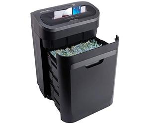 Swordfish 40363 2000XCD Plus 20 Sheet Cross Cut Paper/Document Shredder with Continuous Shredding,Black