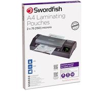 Swordfish A4 2 x 75 (150) Micron Laminating Pouches [Pack of 100] Ref: 48017