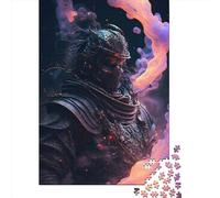 Swordsman Wooden 1000 Pieces Jigsaw Puzzle for Adults Creative Rectangular Puzzle Brain Exercise Challenge Game Gift 1000pcs (75x50cm)