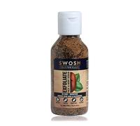 SWOSH Exfoliate Walnut Scrub 75g For Face & Body With Coffee & Coconut For Dead Skin Cells & Tan Removal, Blackheads, Dirt & Pollution Free Skin