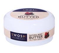 SWOSH Natural Body Butter Cream 100 ml With Shea Butter And Cocoa Butter Suits All Skin Type | Body Butter For Winter For Women & Men | 24 x 7 Hours Moisturization, Hydration & Nourishing Formula