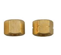 Swp 3/8" Bsp Right Hand + Left Hand Thread Nuts For Hose Tails-Nipples X 2Pcs