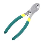 Swpeet 1PCS Heavy Duty Stainless Steel 6 Inch Cable Cutters, Cable Wire Cutters High Leverage Cutter, Wire Rope Cutter for Cutting Aluminum, Copper, Wire, Communications Cable