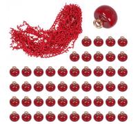 Swpeet 20 Yard Wine Red Braid Trim with Elastic Button Loop with 50Pcs Pearl Buttons Kit, Elastic Button Loop Stretch Band, Braid Trim Embellishment Elastic Cord with Buttonhole for Costume Crafts