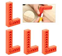 Swpeet 2Pcs 6" Degree Positioning Squares, 90 Degree Angles Clamping Square for Woodworking Corner Clamps, Carpenter Tool, Picture Frames, Boxes, Cabinets or Drawers