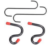 Swpeet 4 Pack Brake Caliper Hooks and Lower Control Arm Prying Tool Assortment Kit, Brake Caliper Hangers Suspension Specialty Bushing Tool for 7/8 inch Pry Bar Automotive Tool Use