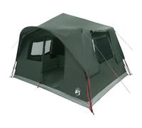 Swpsd 8 Person Instant Tent for Summer Camping, Polyester and Steel, Army Green, 365x380x200 cm, Foldable with Air Vent, Easy Assembly 42028702