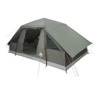 Swpsd Family Tent with Rainfly Water-resistant Polyester Fiberglass Steel Frame for Camping Hiking Outdoor Family Gathering 42042205