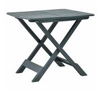 Swpsd Folding Outdoor Dining Table Garden Table Wood Coffee Table Patio Table Green 79x72x70 cm Plastic for Yard Bistro Lawn Balcony