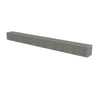 Swpsd Gabion Wall Retaining Wall Galvanised Steel 600x50x50 cm Silver Mesh 10x5 cm 3.5 mm Wire High Load Capacity 1400 kg/m³ for Residential Commercial Landscape Design 143581