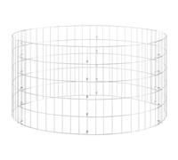 Swpsd Garden Composter Bin - Galvanised Steel, Silver, 100 x 50 cm - Ideal for Organic Waste Collection