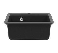 Swpsd Granite Modern Kitchen Sink - Sleek Rectangular Design with Easy Maintenance, Perfect for Contemporary Homes 42028404