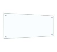 Swpsd Kitchen Backsplash 2 pcs Transparent 100 x 40 cm Tempered Glass splash guard Model3415431