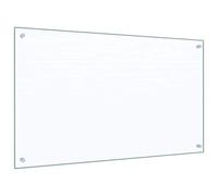 Swpsd Kitchen Backsplash 2 pcs Transparent 100 x 60 cm Tempered Glass splash guard Model3415433