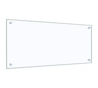 Swpsd Kitchen Backsplash 2 pcs Transparent 90 x 40 cm Tempered Glass splash guard Model3415428