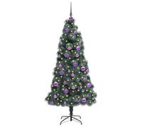 Swpsd Modern Artificial Christmas Tree with LED Lights - Durable PET & Plastic Design - Perfect for Indoor/Outdoor Decorations 3396159