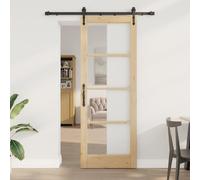 Swpsd Modern Elegance Sliding Door - Natural Wood Finish, Indoor Use, Easy Installation Model3332441