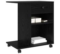 Swpsd Modern Printer Stand with Wheels - Engineered Wood, Office Storage Solution, Adjustable for Dynamic Spaces Model8004431