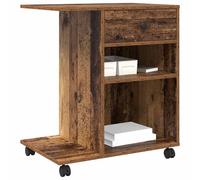 Swpsd Modern Printer Stand with Wheels - Engineered Wood, Office Storage Solution, Adjustable for Dynamic Spaces Model8004429