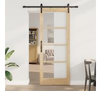 Swpsd Modern Sliding Door with Wood Finish - Indoor Use Only - 83x211 cm Model3331943