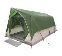 Swpsd Modern Tunnel Tent Polyester Steel Green 426x243x210 cm Summer Camping Outdoor 8 Person 42028657