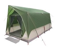 Swpsd Modern Tunnel Tent Polyester Steel Green 426x243x210 cm Summer Camping Outdoor 8 Person 42028657