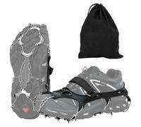 Swpsd Outdoor winter anti-slip crampons, enhancing grip for hiking and urban walking | 10 stainless steel teeth, easy on and off design, suitable for various outdoor shoes. Model42021444