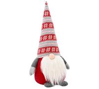 Swpsd Plush Christmas Gnome 25x60cm Red Polyester Weighted Base Indoor Holiday Decor for Tabletop Mantel Floor 42050774