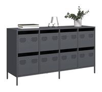 Swpsd Sideboard Anthracite Cold-rolled Steel Large Storage Cabinet Sideboard Model3307169