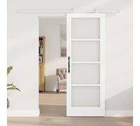 Swpsd Sliding Door Manual ORKDAL White 73.5 x 198.5 cm Wood and Metal Sliding Door Building Materials Model3332072