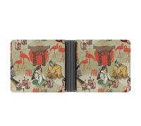 SWQNHTYC Ancient Culture Women's Small Wallet Change Pouch Leather Card Wallet Organizer