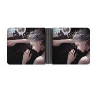 SWQNHTYC Girl Elf Wallet Women Bifold Multi Card Slots Ladies Mini Purse